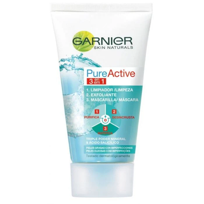 Limpiador Integral 3 en 1 Pure Active 150 ml - Garnier