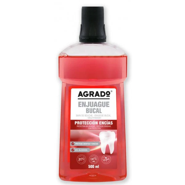 Enjuague Bucal Protección Encías: 500 ml - Agrado
