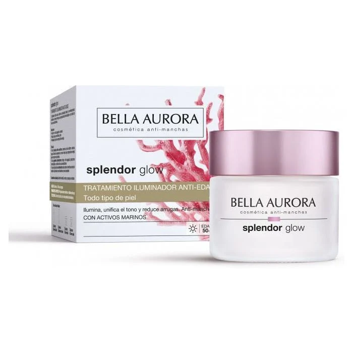 Splendor Tratamiento Iluminador Antiedad: 50 ml - Bella Aurora