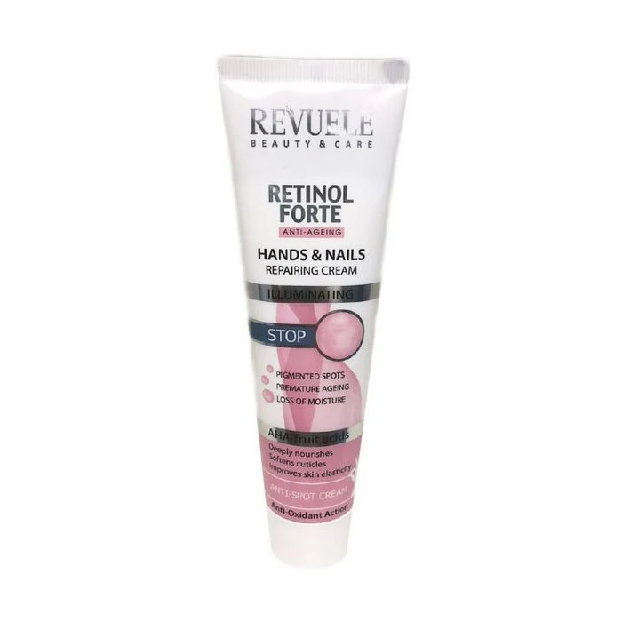 Crema Reparadora Manos y Uñas Retinol Forte - Revuele
