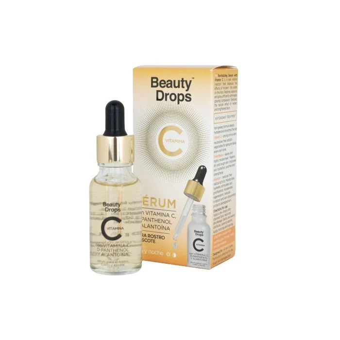 Sérum con Vitamina C, D-panthenol y Alantoína - Beauty Drops