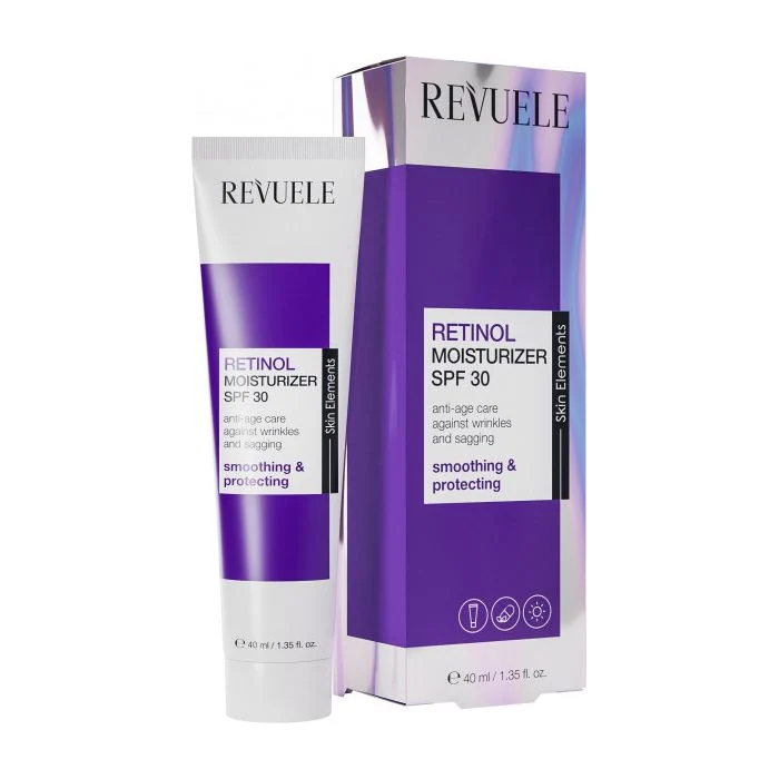 Retinol Crema Facial Hidratante SPF 30 - Revuele