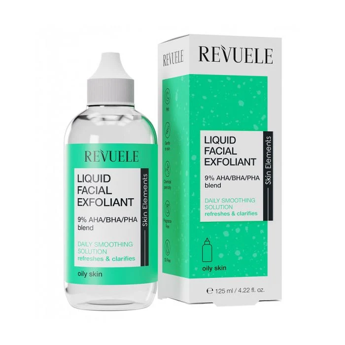 Exfoliante Facial Líquido 9% Aha/bha/pha Blend - Revuele