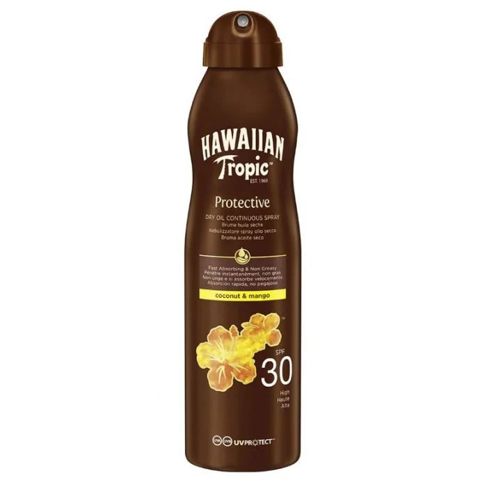 Protective Bruma Aceite Seco Coco & Mango: Spf 30 200ml - Hawaiian Tropic