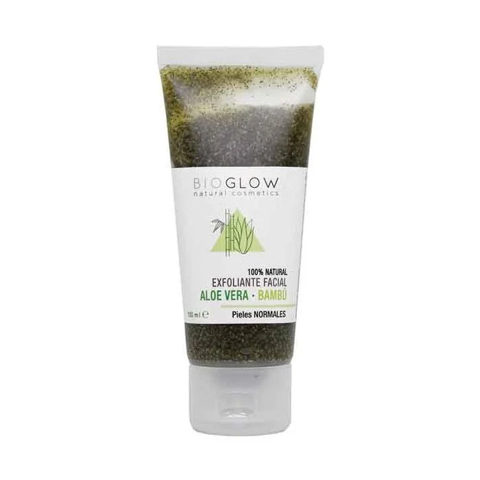 Exfoliante Facial Aloe Vera y Bambú - Bio Glow - Bioglow
