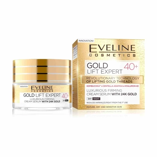 Crema Facial Gold Lift Expert Rejuvenecedora +40 - Eveline