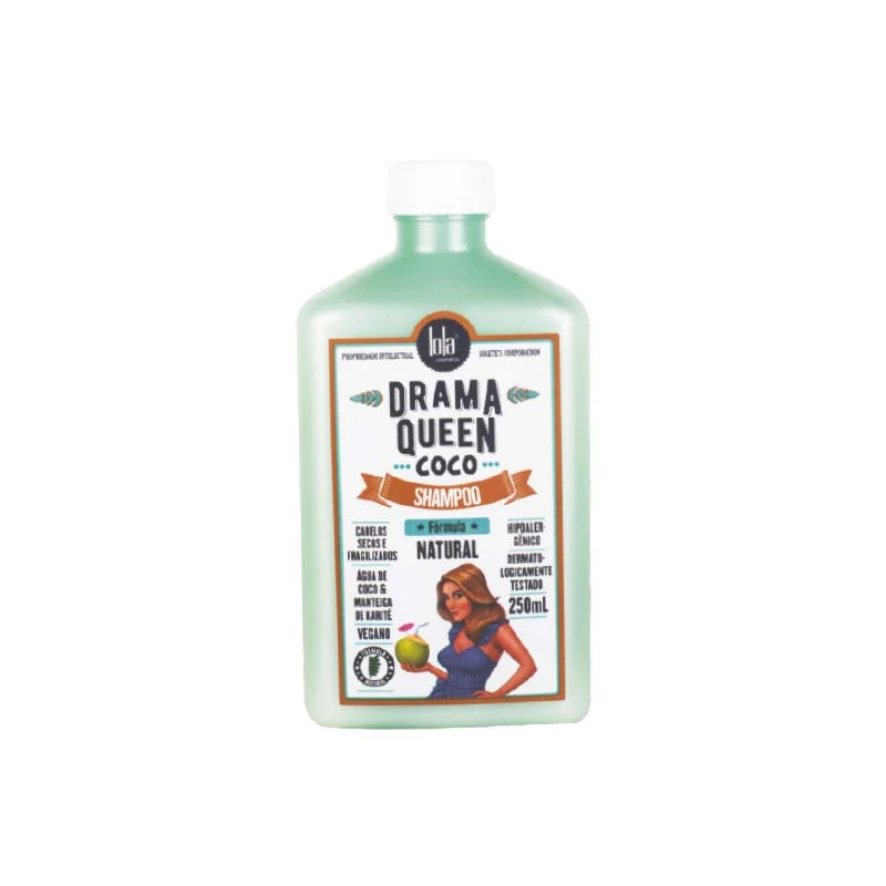 Champú Nutritivo Manteca de Karite Drama Queen Coco 250 ml - Lola Cosmetics