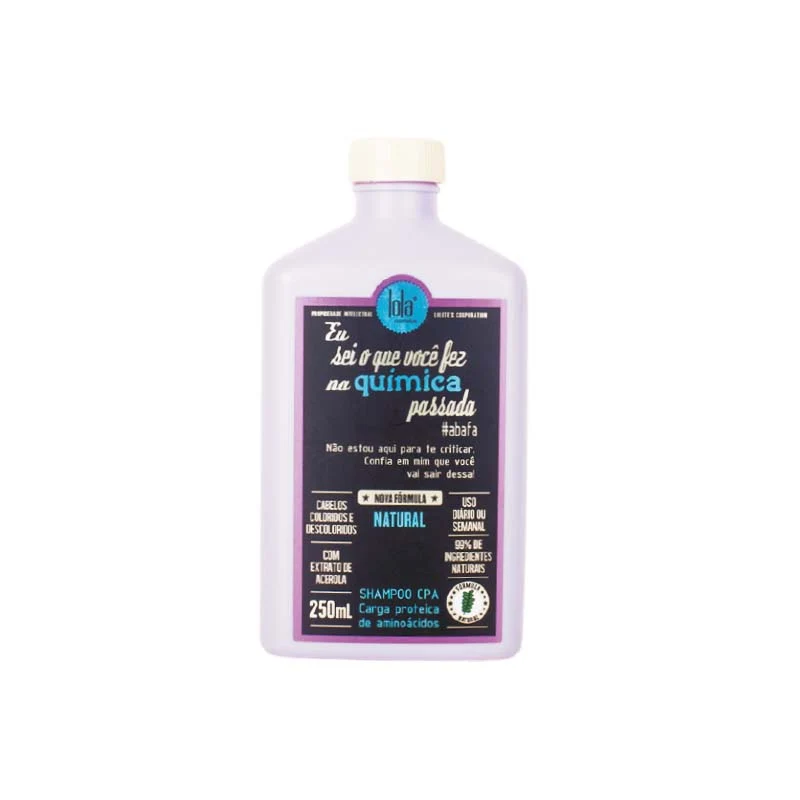 Champú Eu Sei O Que Voce Fez Na Quimica Passada 250 ml - Lola Cosmetics