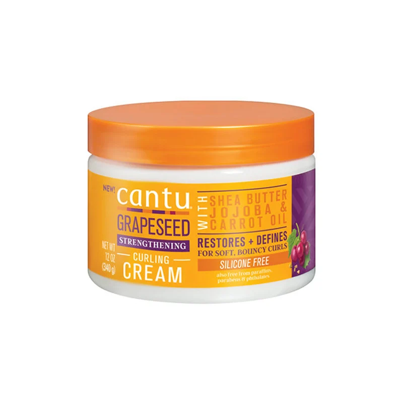 Crema de Peinado de Rizos Grapeseed 340 G - Cantu