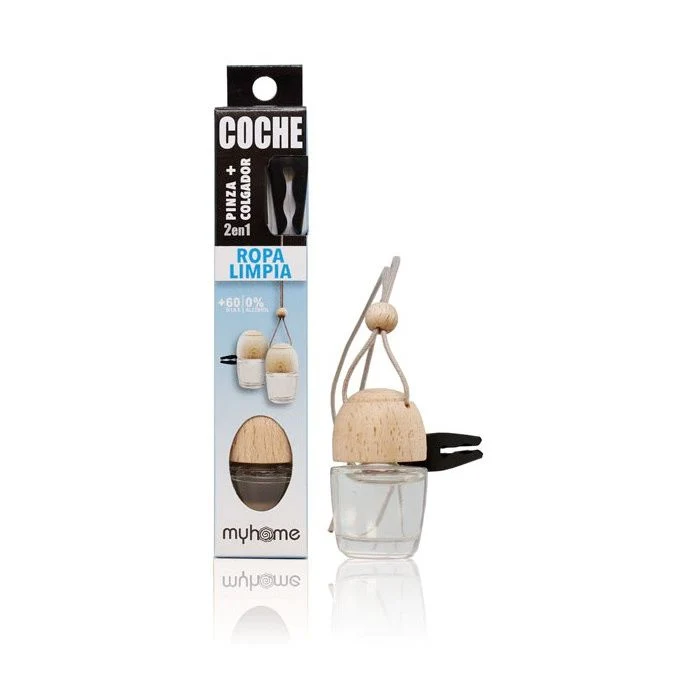 Ambientador Coche con Pinza Ropa Limpia - Myhome