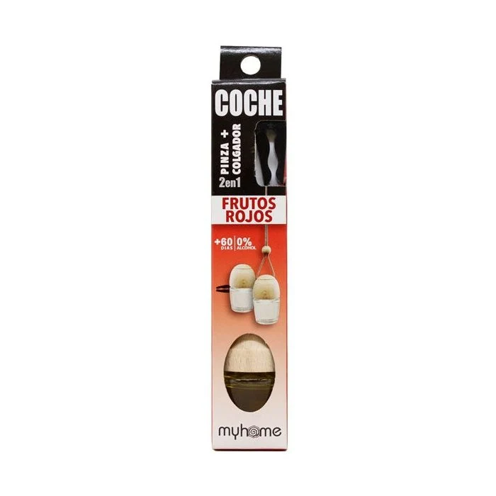 Ambientador Coche con Pinza Frutos Rojos - Myhome