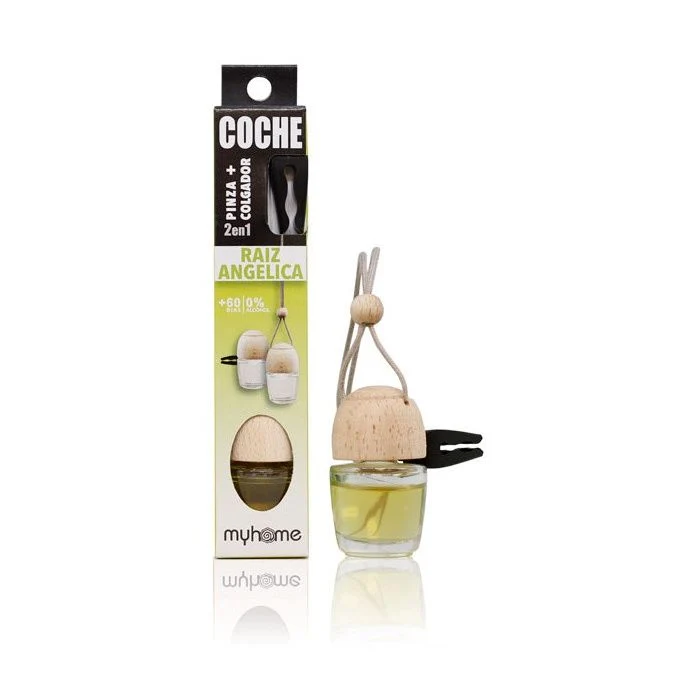 Ambientador Coche con Pinza Raíz Angelica - Myhome