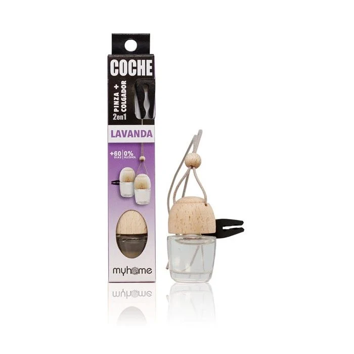 Ambientador Coche con Pinza Lavanda - Myhome