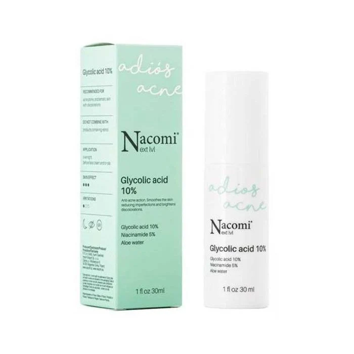 Serum Anti-acne - Adiós Acné Sérum Acido Glicólico 10% - Nacomi