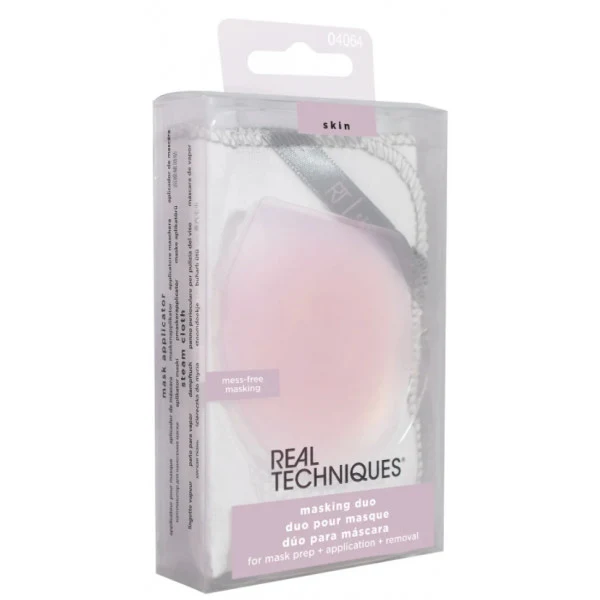 Set para Aplicar Mascarillas Faciales Masking Duo - Real Techniques