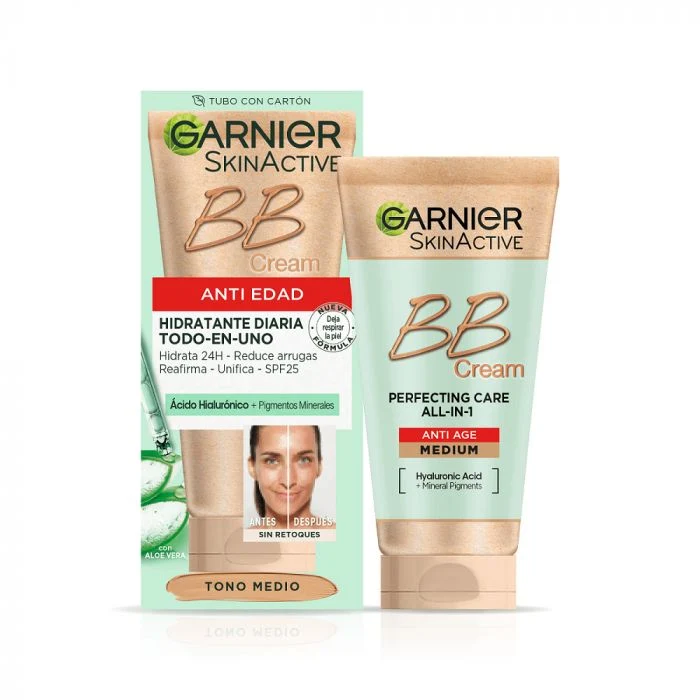 Bb Cream Anti-edad Hidratante con Color Spf 15 - Garnier