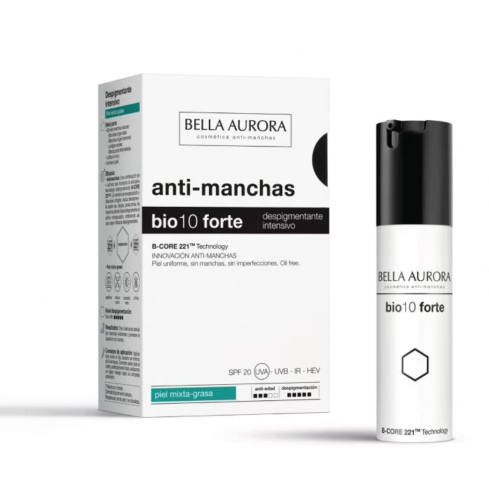Bio10 Forte Tratamiento Despigmentante Intensivo para Piel Mixta a Grasa - Bella Aurora