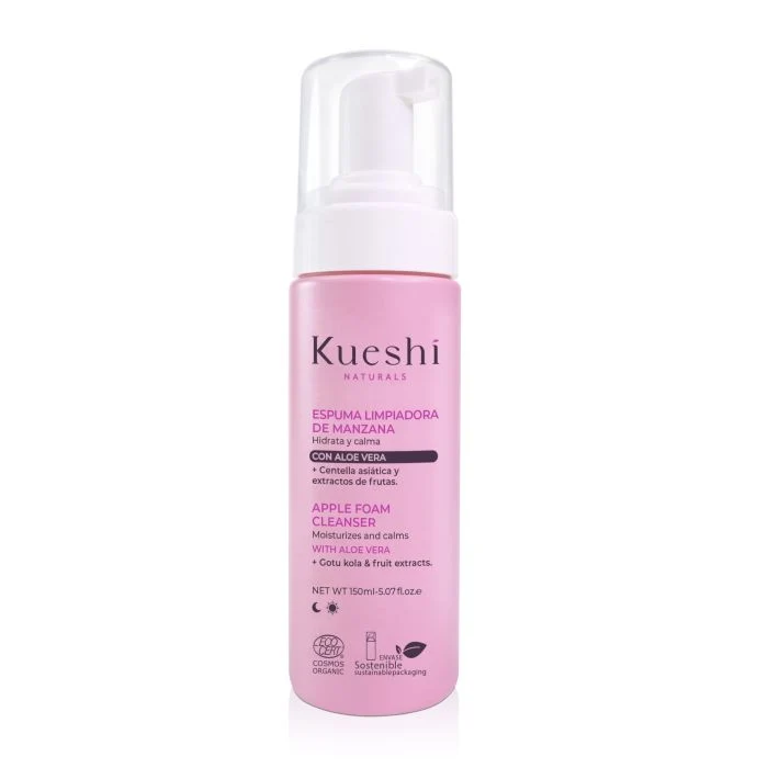 Espuma Limpiadora Suave de Manzana - Kueshi