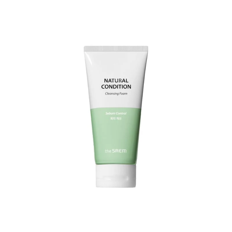 Espuma Limpiadora Piel Grasa - Natural Condition Sebum Cleansing Foam 150ml - The Saem