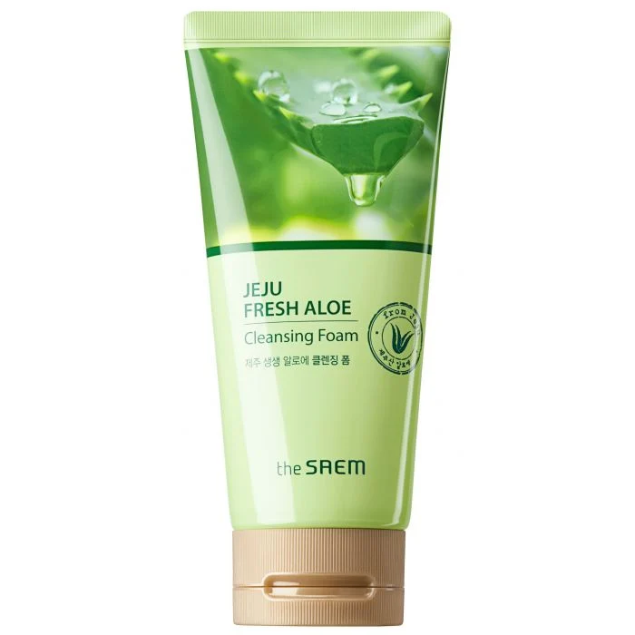 Espuma Limpiadora - Jeju Fresh Aloe Cleansing Foam 150gr - The Saem