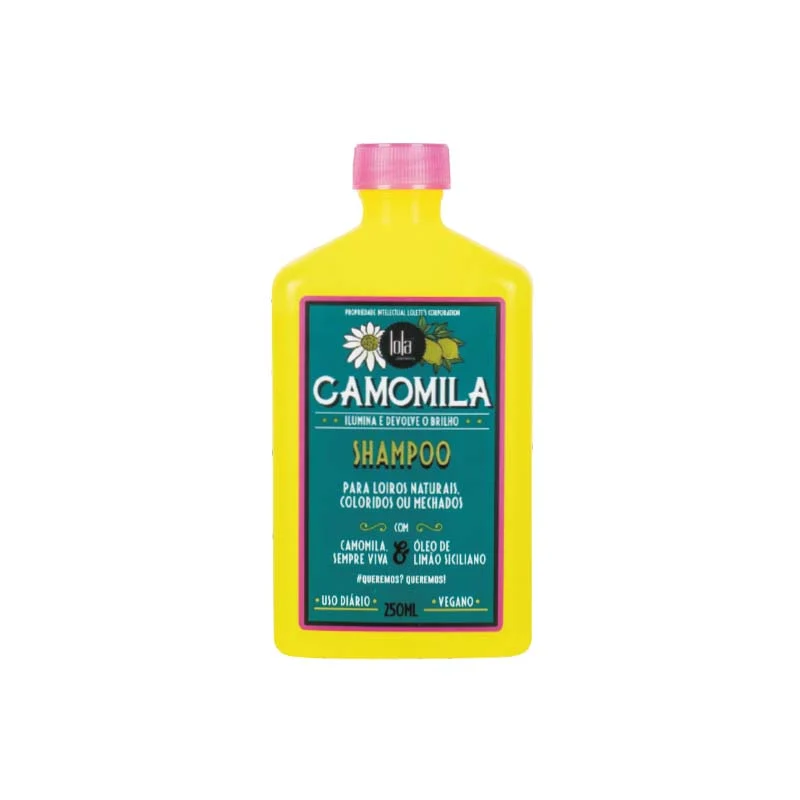 Champú Camomila 250ml - Lola Cosmetics