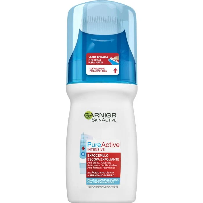 Cepillo Exfoliante Pure Active 150 ml - Garnier