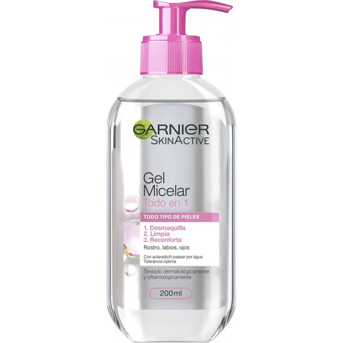 Gel Micelar Todo en 1 Skinactive 200 ml - Garnier