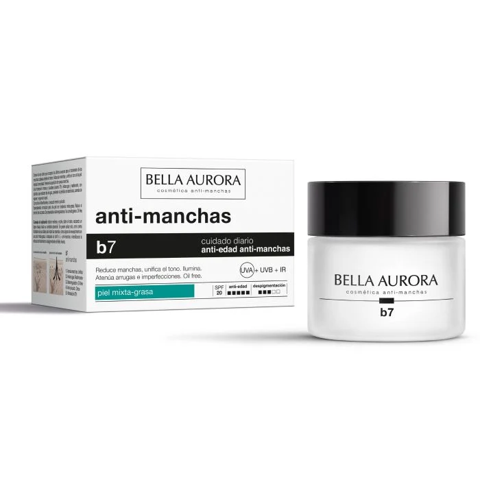 B7 Antiedad y Antimanchas Piel Mixta O Grasa 50ml - Bella Aurora