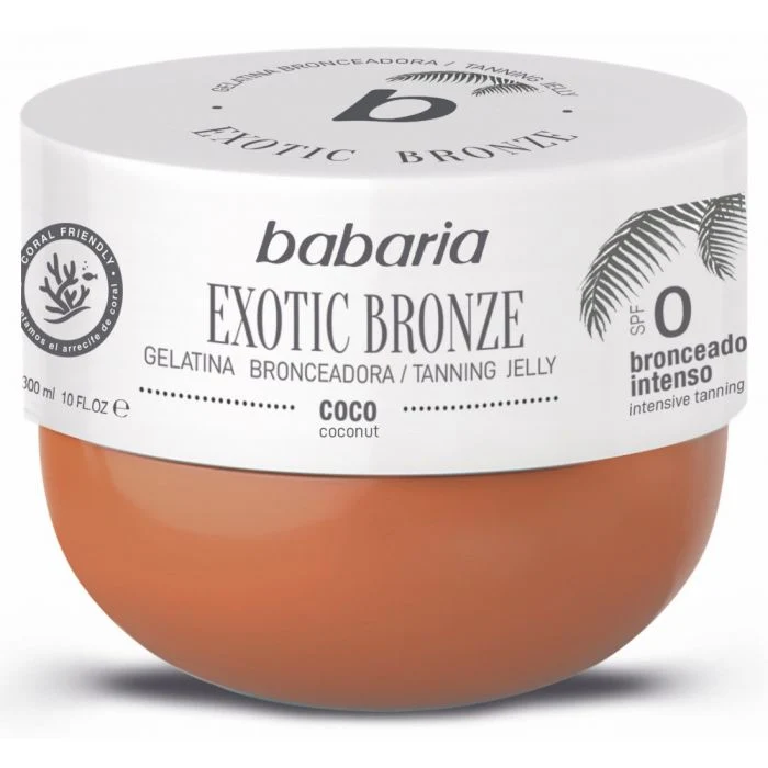 Gelatina Bronceadora Spf0 Aceite de Coco - Exotic Bronze - Babaria