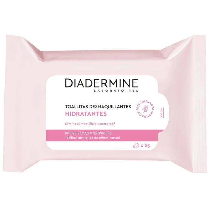 Toallitas Desmaquillantes Cara y Ojos 25 Uds - Diadermine