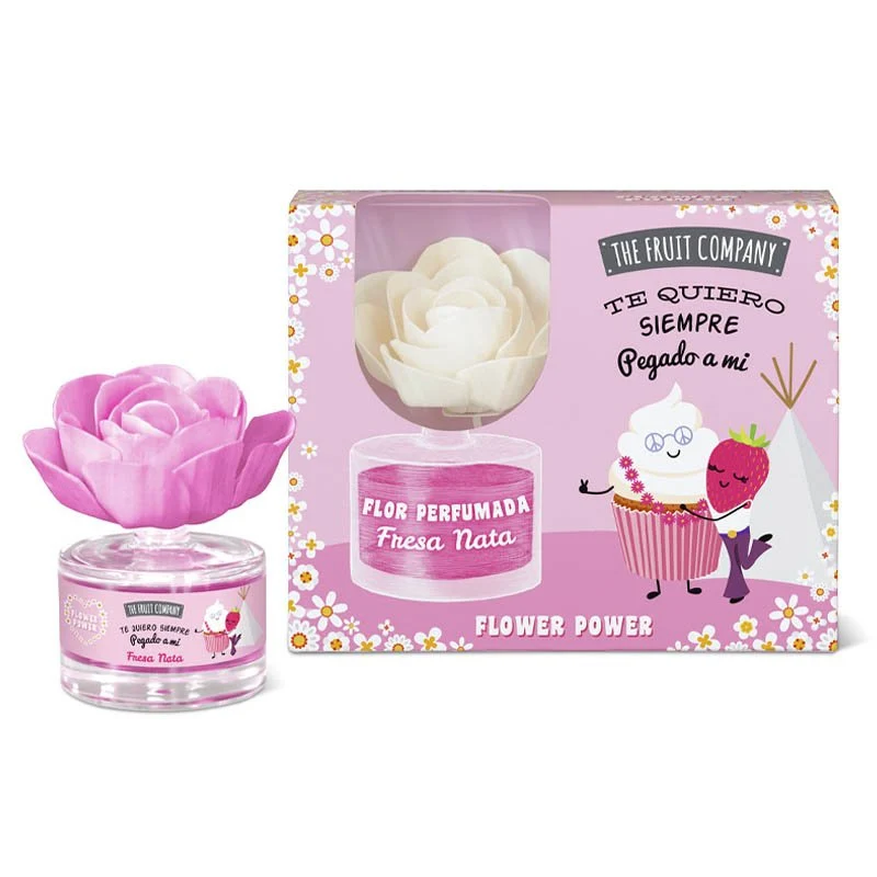 Ambientador en Flor - Fresa Nata - The Fruit Company