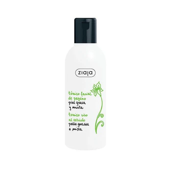 Tónico Facial Piel Mixta/grasa Pepino 200 ml - Ziaja