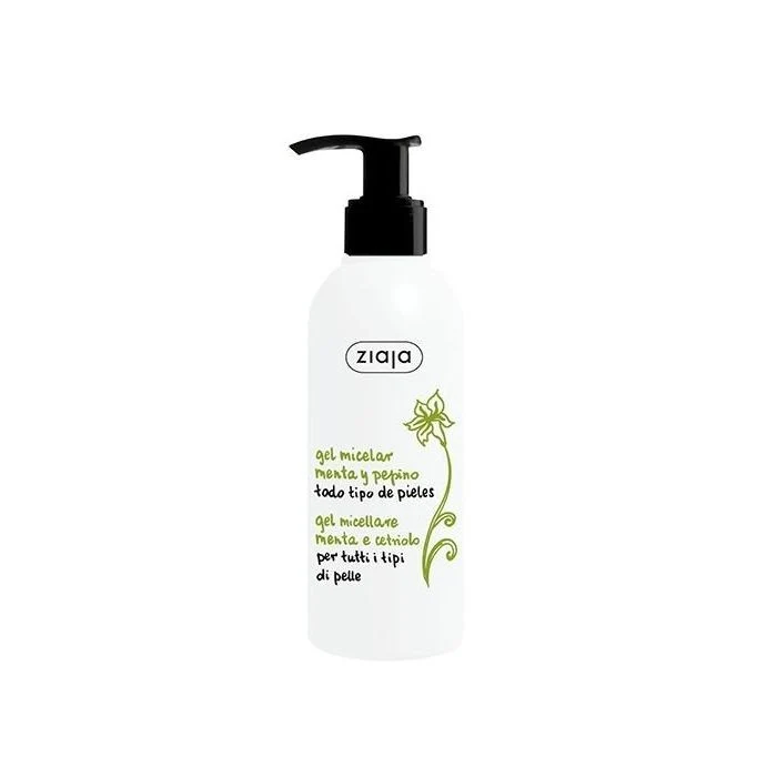 Gel Limpiador Micelar Piel Mixta/grasa 200 ml - Pepino y Menta - Ziaja
