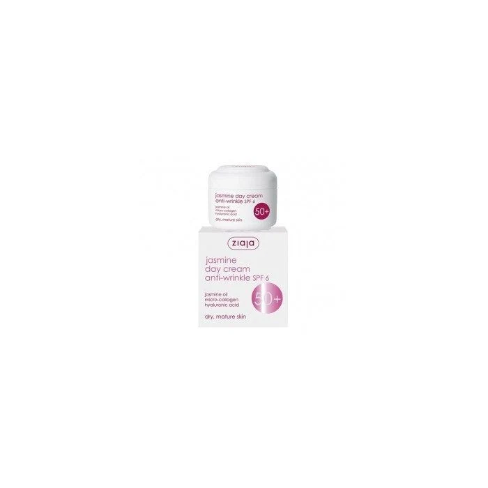 Crema Facial de Día Antiarrugas Spf6 - Jazmín 50 ml - Ziaja