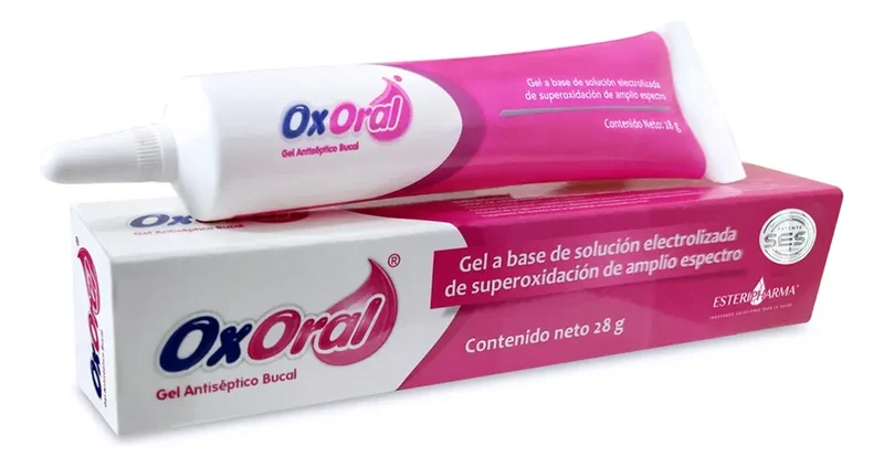 Oxoral Gel Antiseptico Bucal Tubo Con 28g Aftas Gingivitis