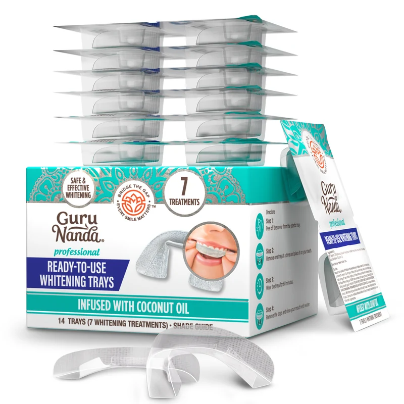 Professional Whitening Trays — 24 Boxes/Case, 7 Treatments/Box (168 Total Treatments)