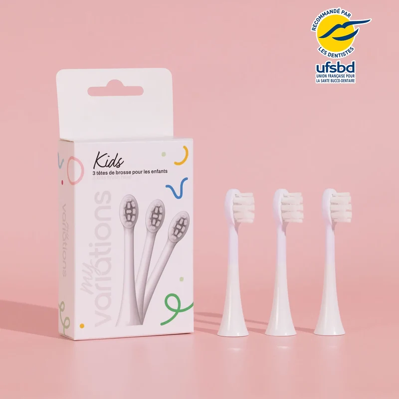 Pack 3 Têtes de Brosse - Enfant
