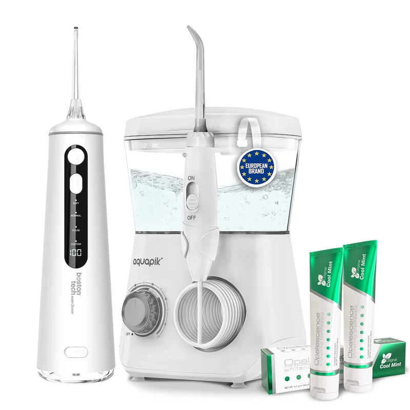 Aquapik® Advanced + UltraCare Travel + Pasta Opalescence