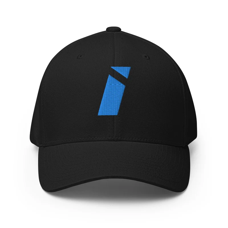 IDEAL Electrical Structured Cap with Embroidered Blue Brand Mark