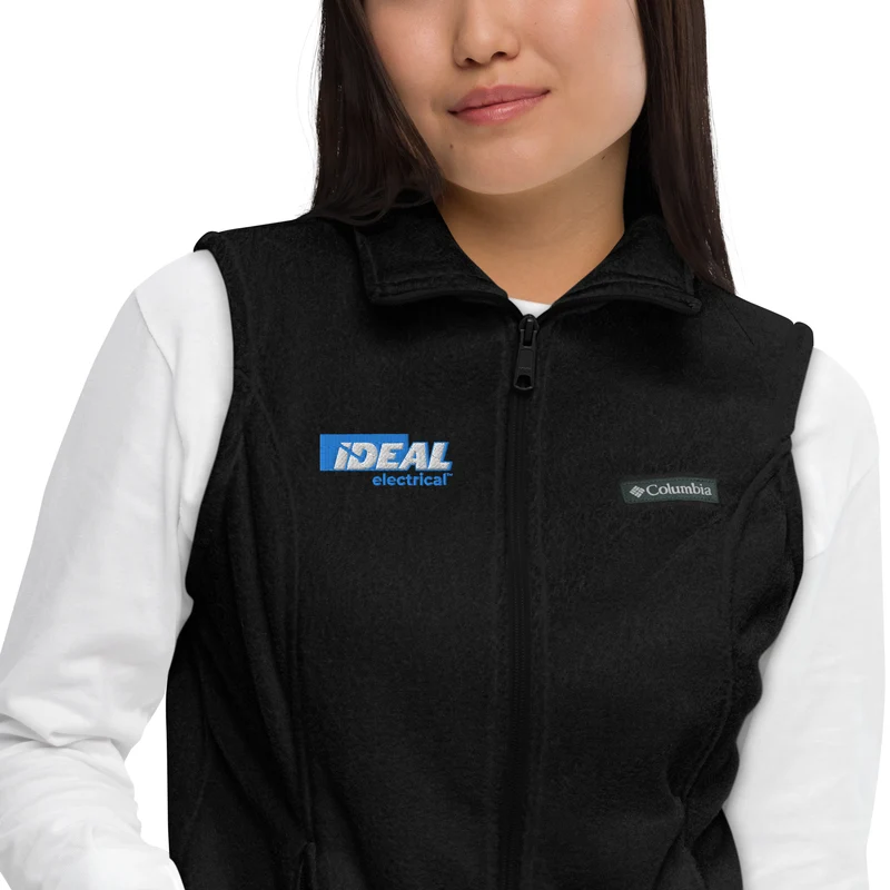 IDEAL Electrical Branded Columbia Fleece Vest with Logo (Women)