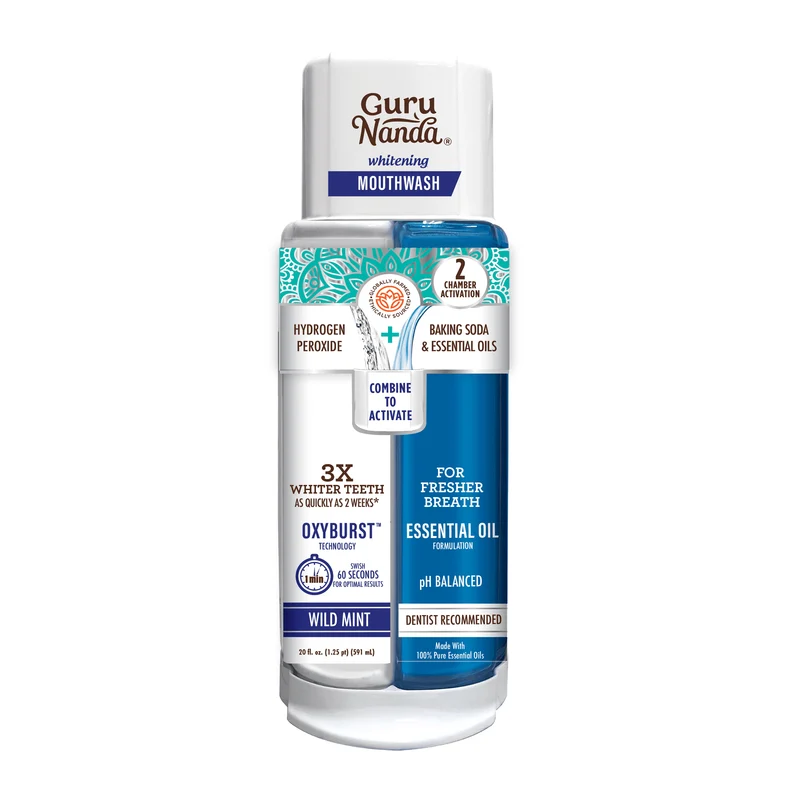 DUAL CHAMBER OXYBURST WHITENING MOUTHWASH- 20 OZ (12/Case)