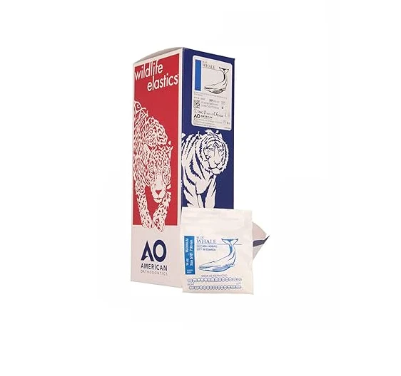 Ligas Extraorales AO Caja Master con 50 bolsas