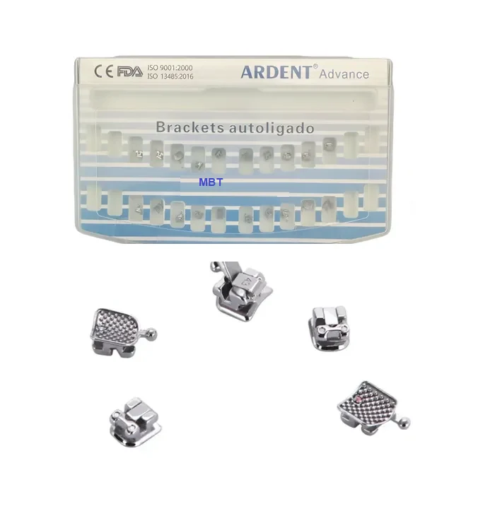 Kit Brackets AutoLigado Ardent con Gancho MBT .022