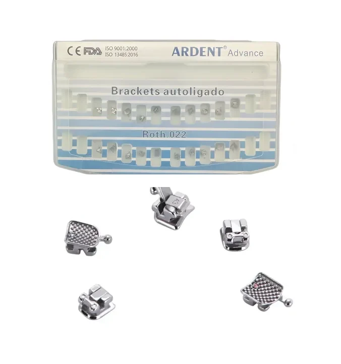 Kit Brackets AutoLigado Ardent con Gancho roth .022