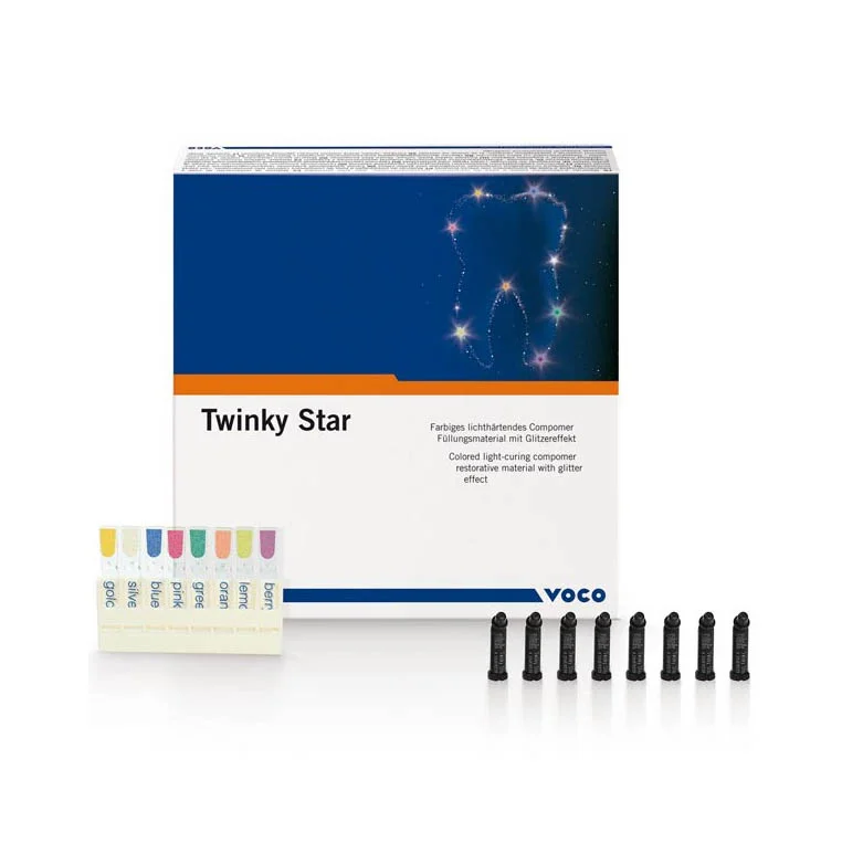 Kit Resina Compómero Twinky Star Voco RESINAS DE COLORES BRILANTES