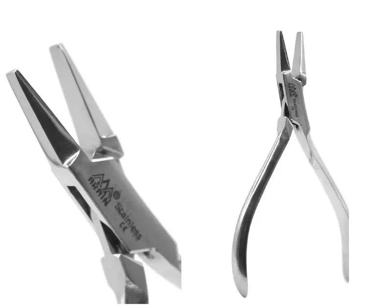 Pinza Ortodoncia Puntas Planas Arain