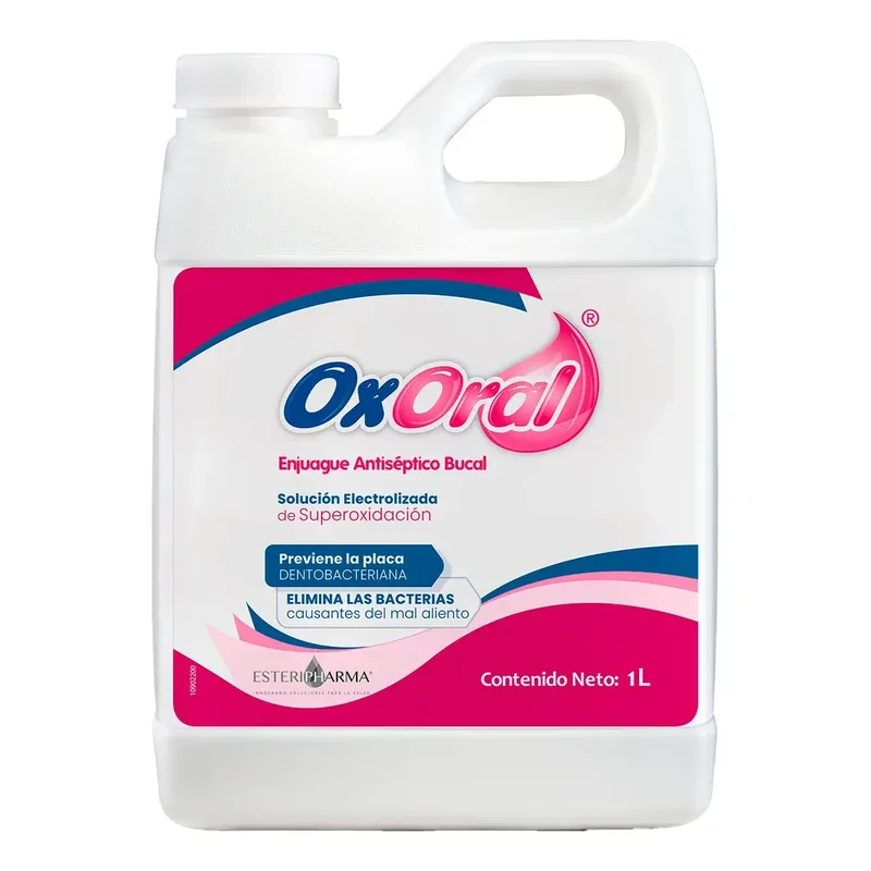 Oxoral Enjuage Bucal 1 Lt. Gingivitis Periodoncia