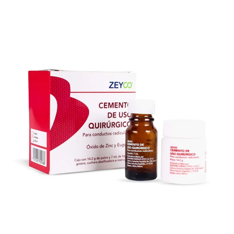 Cemento de endodoncia - óxido de Zinc y Eugenol