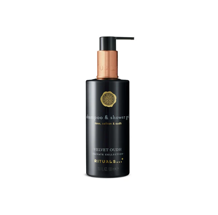 Vlasový a tělový šampon Velvet Oudh 300 ml