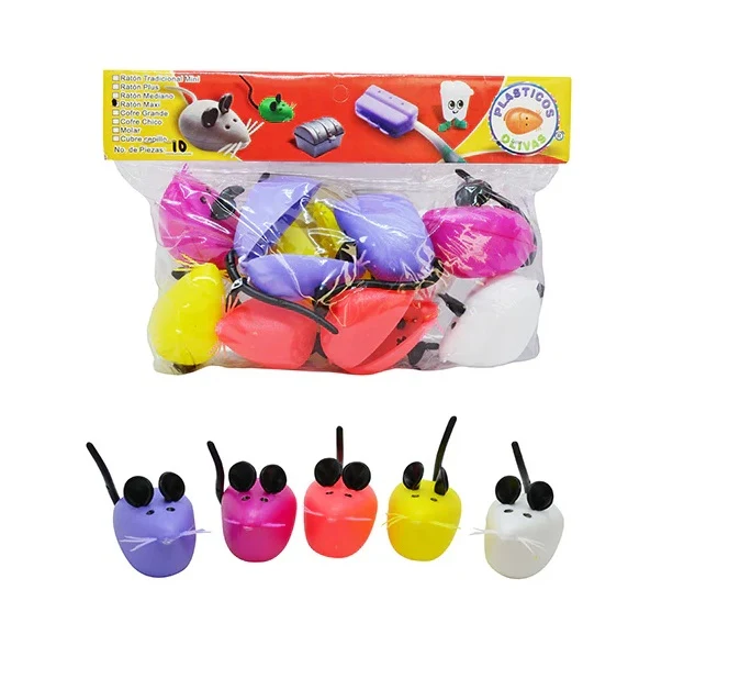 Bolsa de RATONES DE PLASTICO PARA GUARDAR DIENTES Infantiles